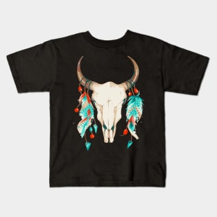 Native American Work of Art Kids T-Shirt